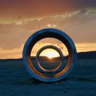 Nancy Holt, Sun Tunnels, 1973, Great Basin Desert, Utah. Dia Art Foundation with support from Holt/ Smithson Foundation. © Holt/Smithson Foundation and Dia Art Foundation, VAGA at Artists Rights Society © ZCZ Films.
