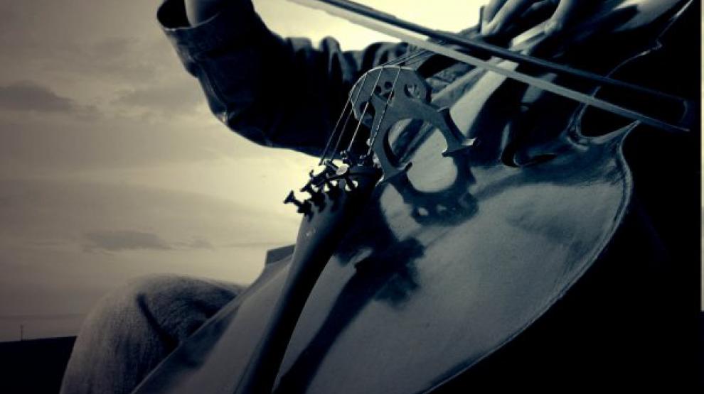 Photo d'un violoncelle