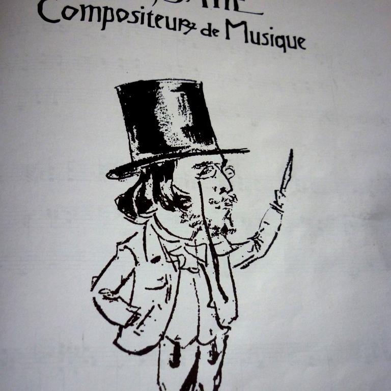 Dessin de Satie