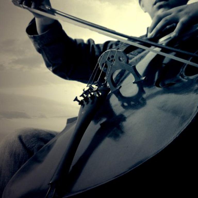 Photo d'un violoncelle