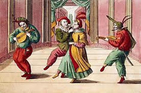 2 musiciens et 2 danseurs