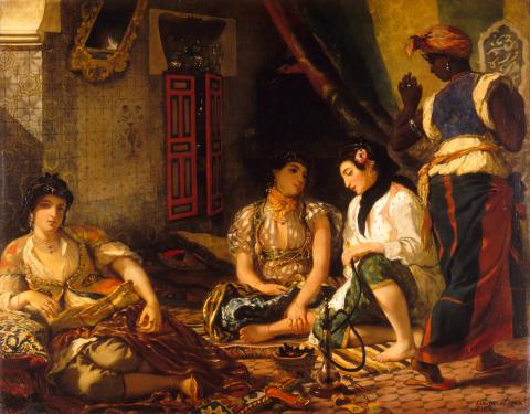 Peinture de 4 femmes
