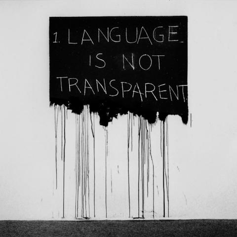 Phrase écrite sur un mur