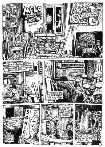 1 planche de bande dessinée