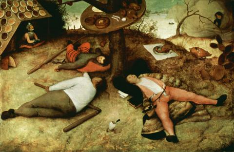 Brueghel - Le pays de Cocagne