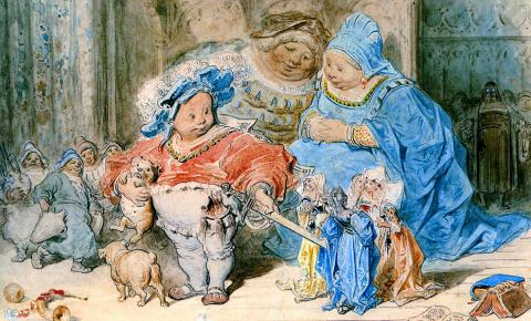 L'enfance de Gargantua par G.Doré
