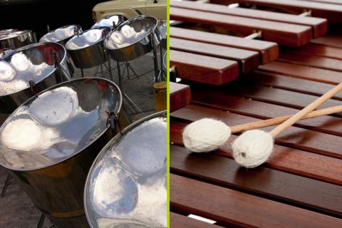 Pan et xylophone