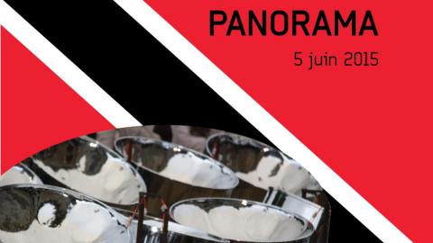Visuel drapeau Trinidad + steel-drum