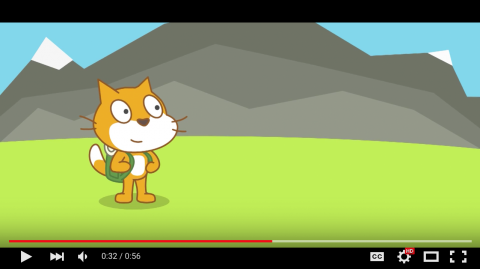 Aperçu du logiciel scratch